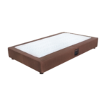 تخت فلزی یک‌ نفره نفیس با رویه پارچه‌ای سایز 90*200