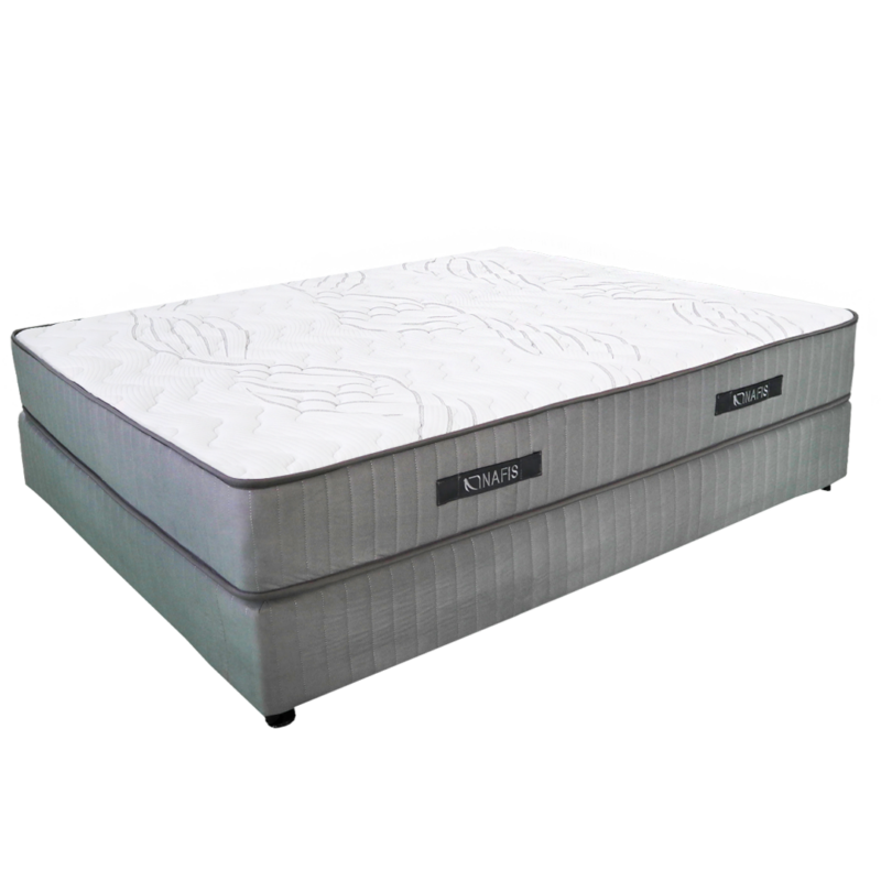 تخت فلزی یک‌ نفره نفیس با رویه پارچه‌ای سایز 90*200 - Image 5
