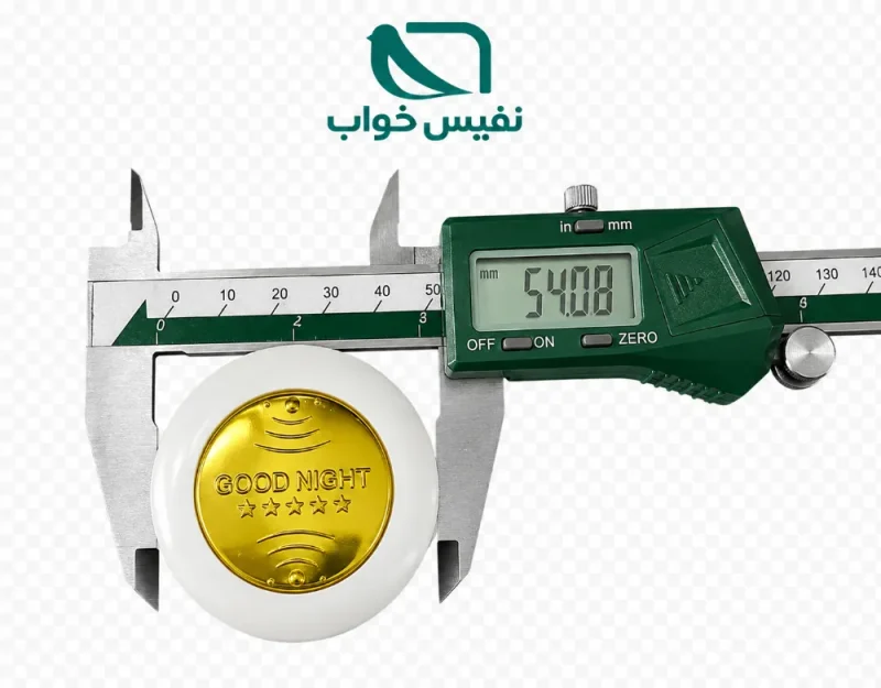 هواکش یا سوپاپ هوای تشک کرم طلایی 5.5cm - Image 3