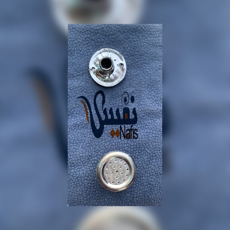 هواکش یا سوپاپ هوای تشک نقره ای 2.5cm - Image 2