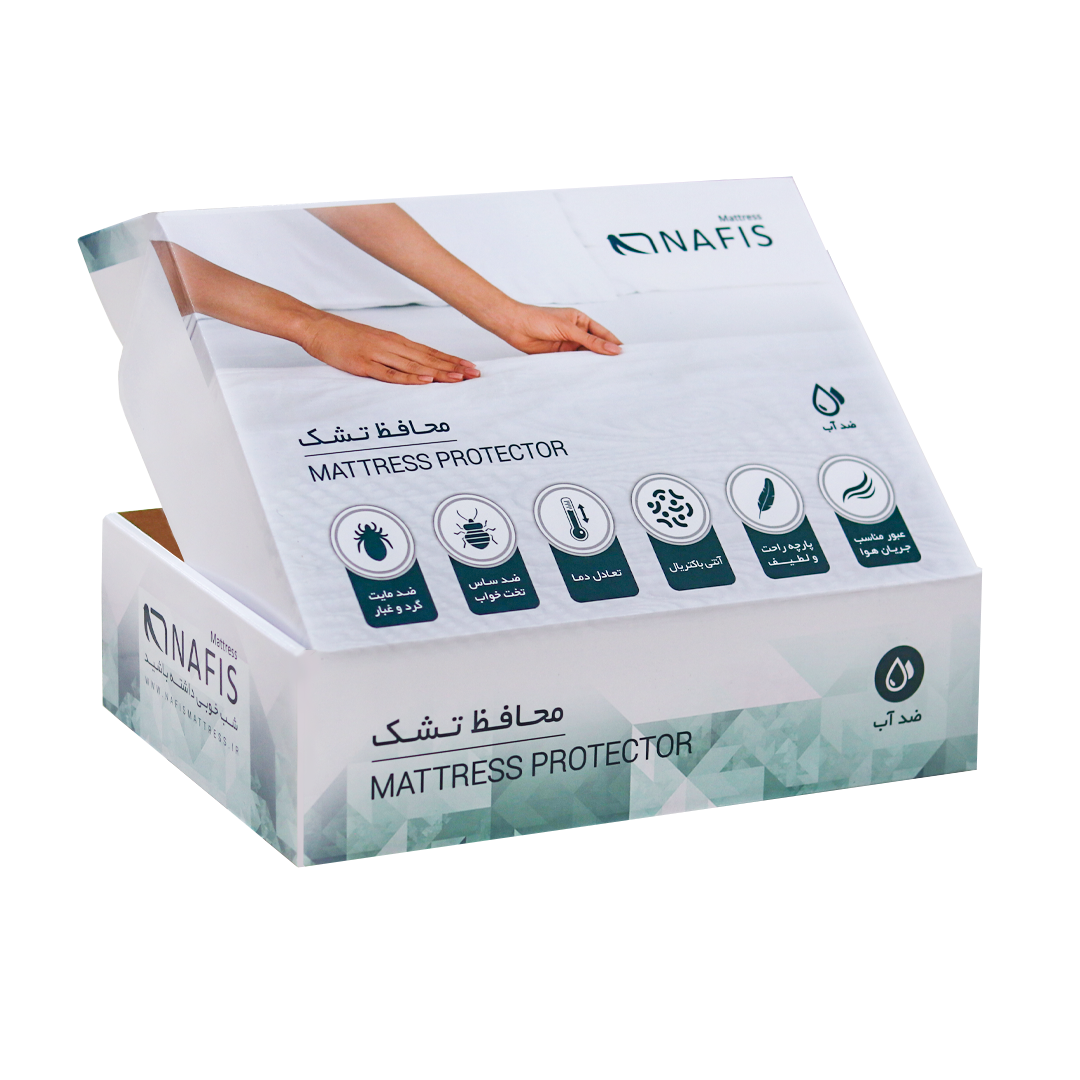 محافظ تشک دو نفره نفیس مدل ضد اب – سایز ۱۸۰×۲۰۰