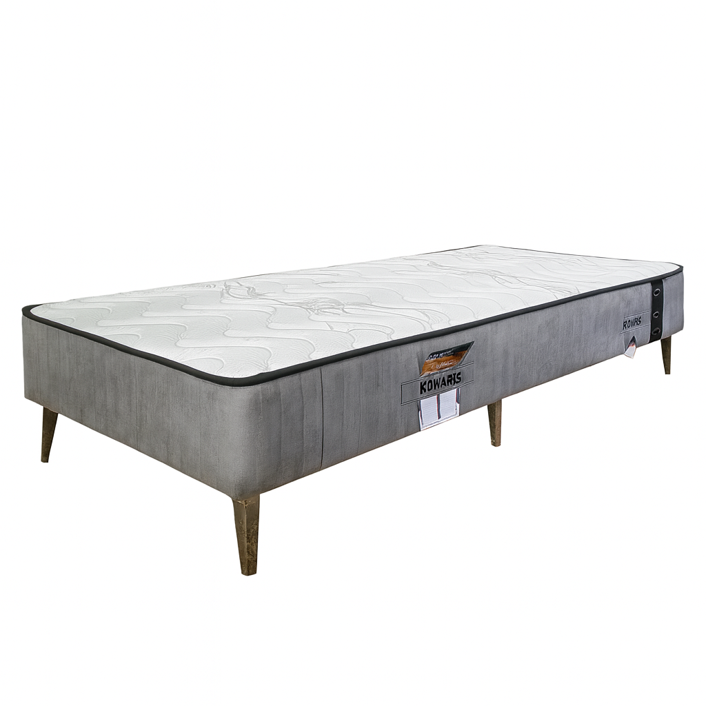 تشک پایه فلزی مدیکال تشک یک نفره پایه دار فلزی نفیس مدل مدیکال C سایز 90*200 - Image 1
